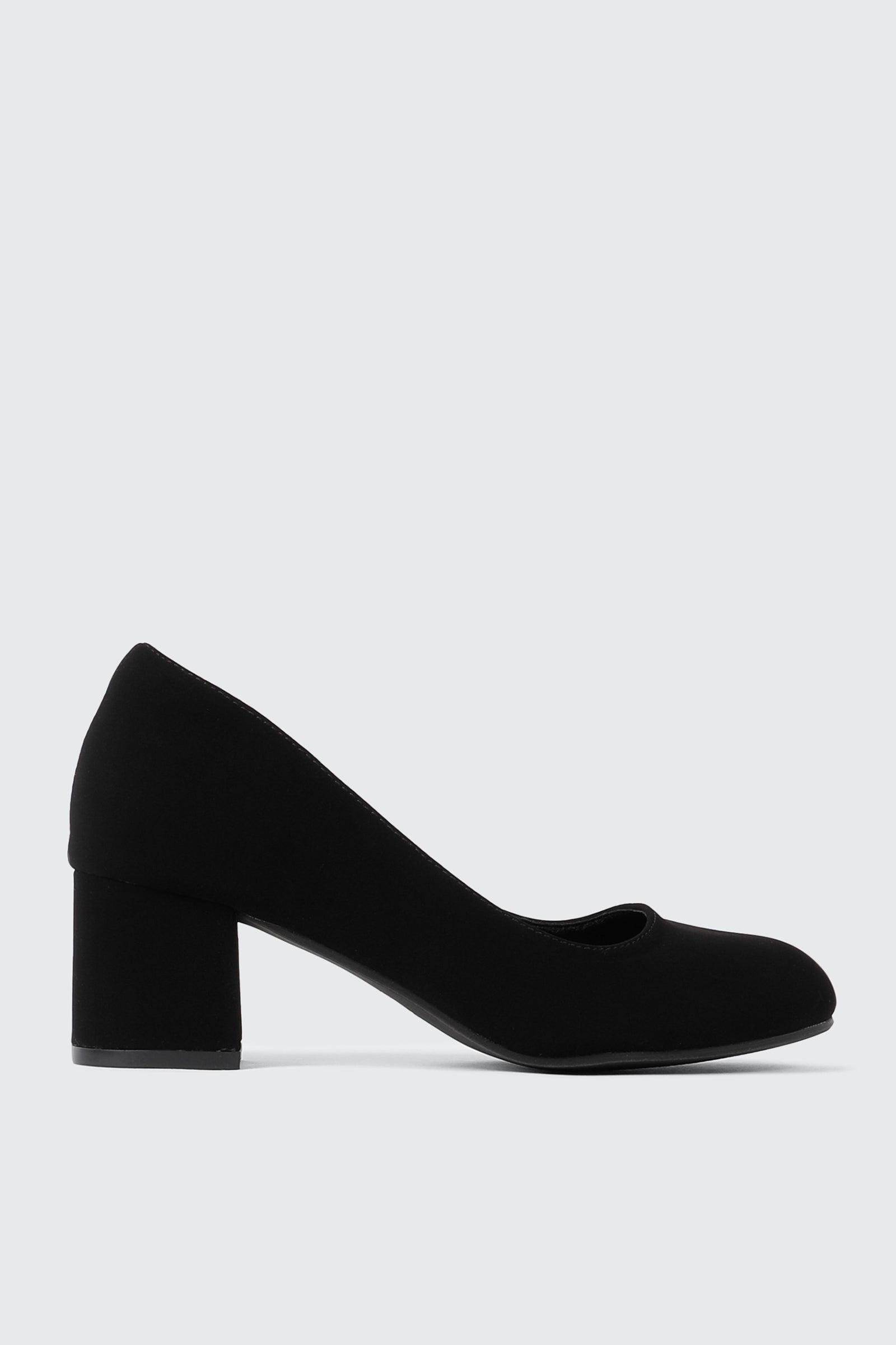 Block Heel Pumps