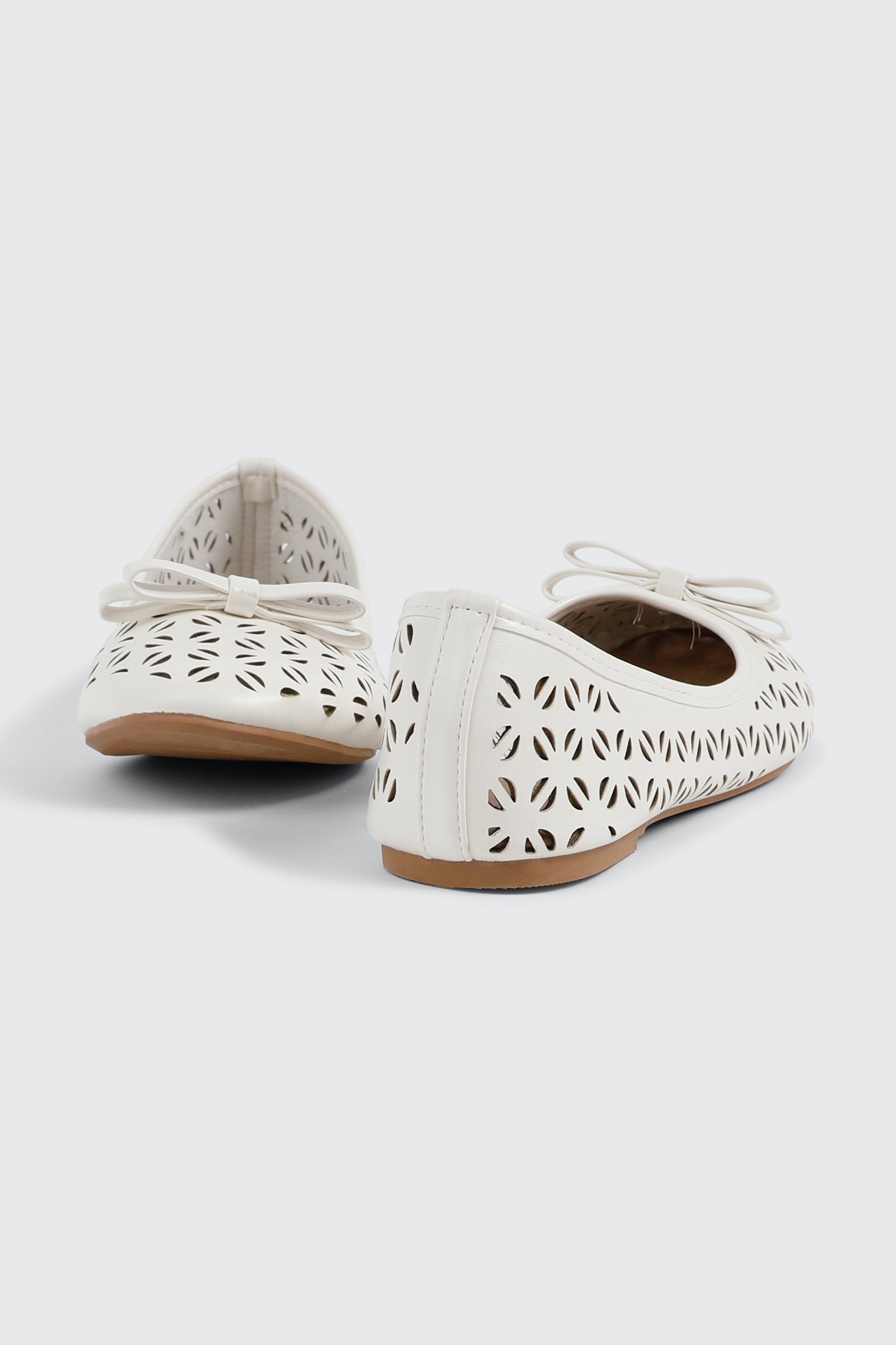 Cutout Ballet Flats