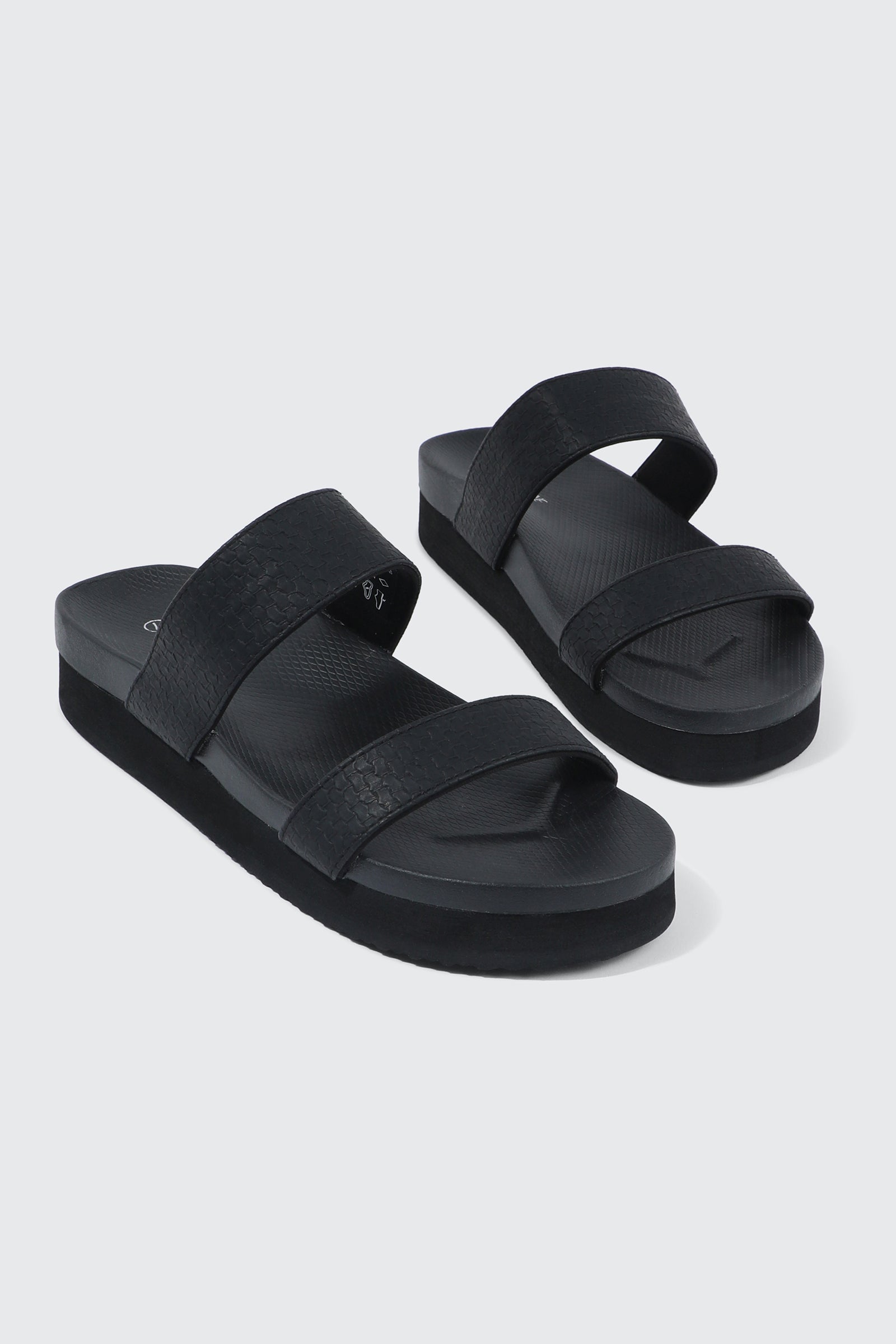 Platform Slide Sandals