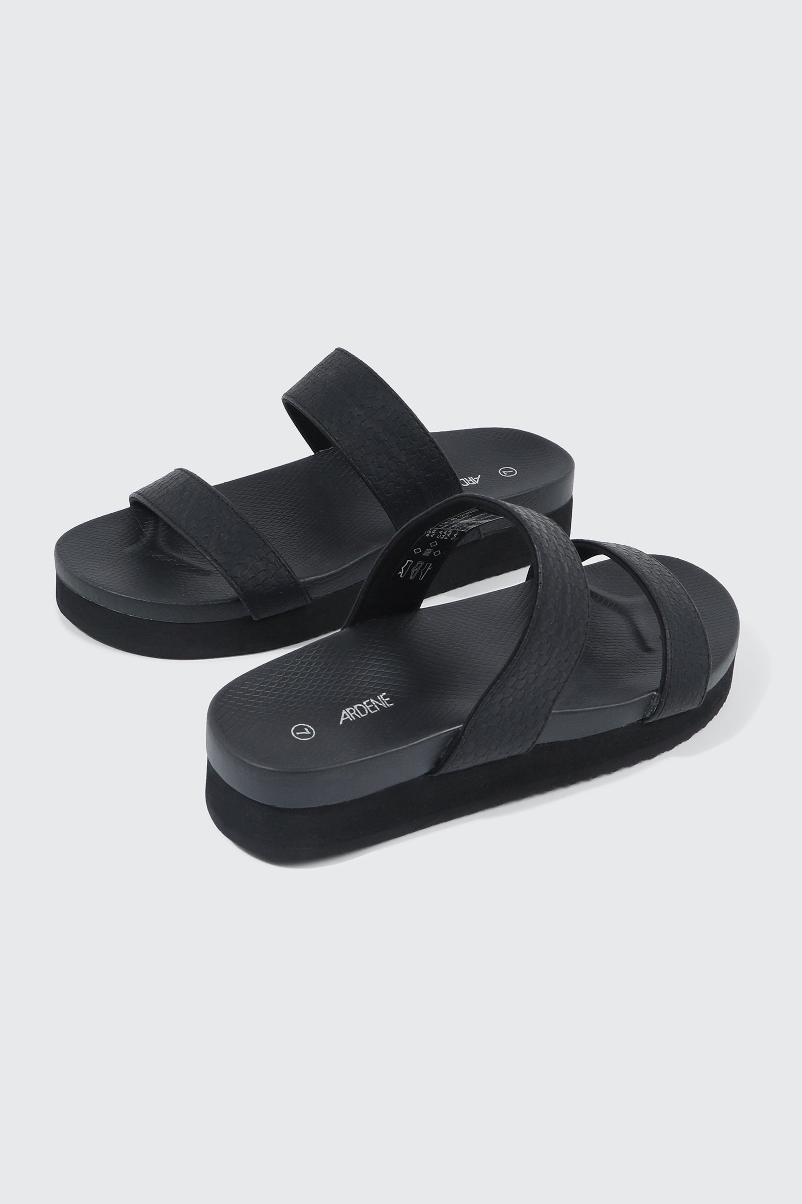 Platform Slide Sandals