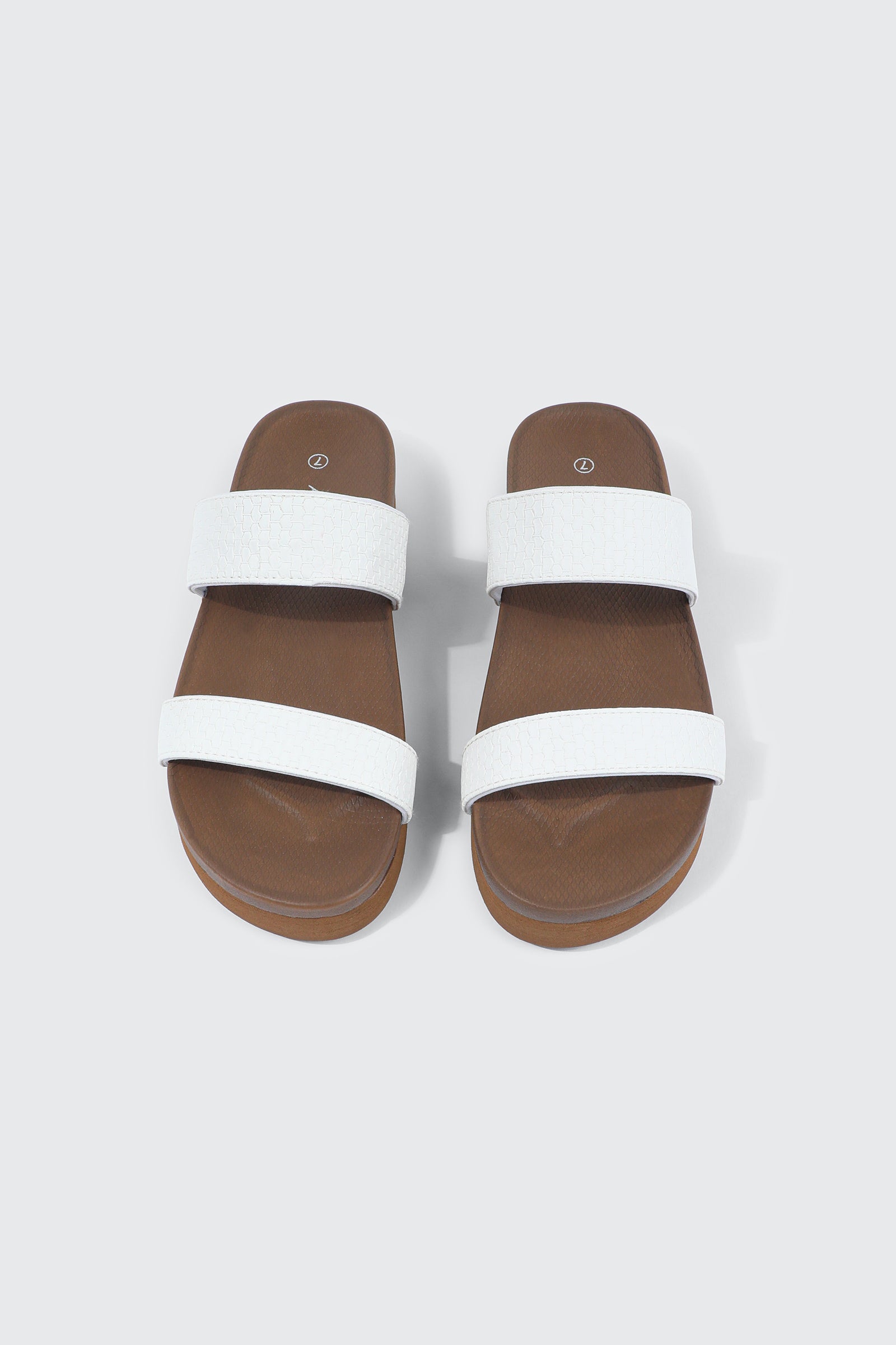 Platform Slide Sandals