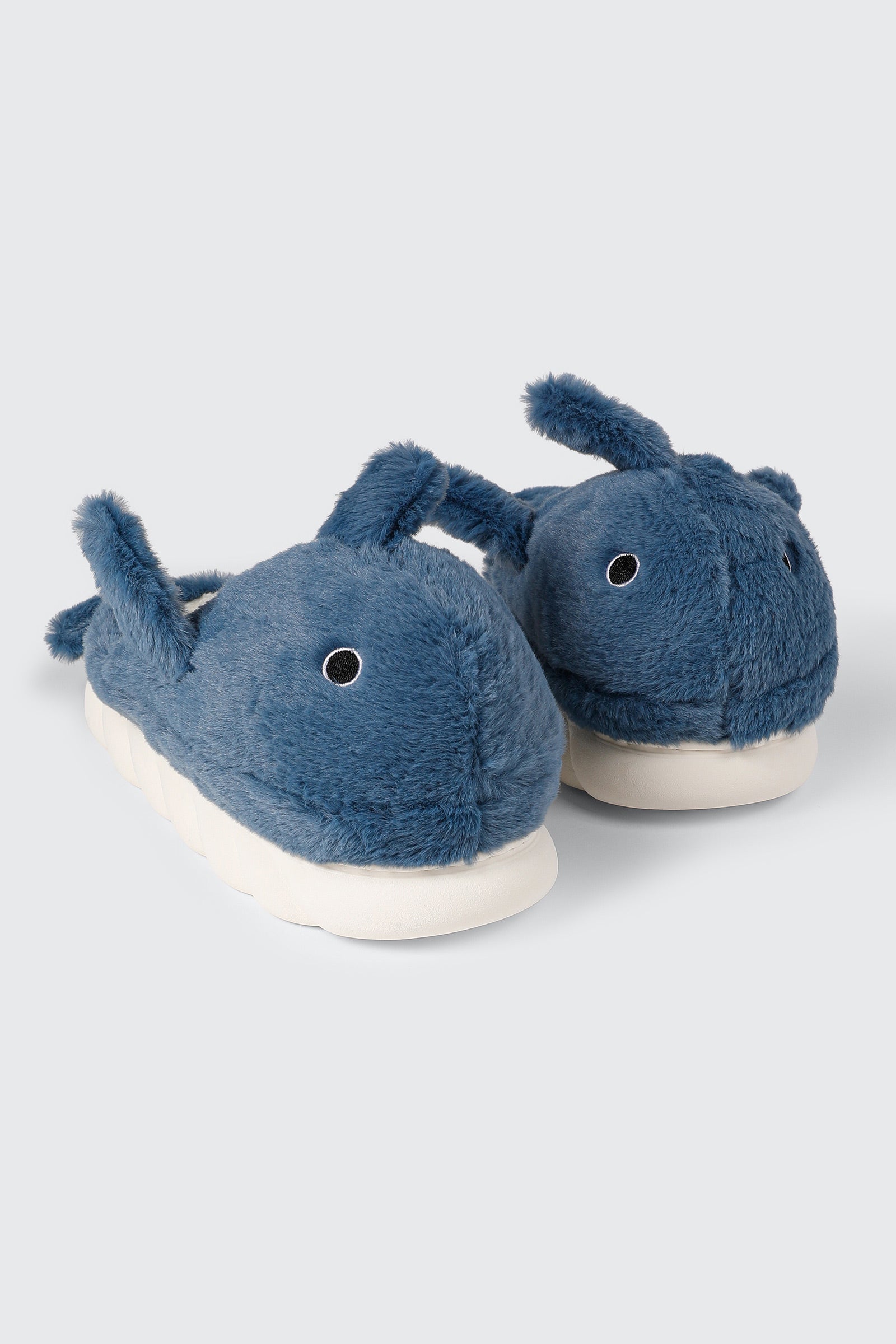 Plush Shark Slippers