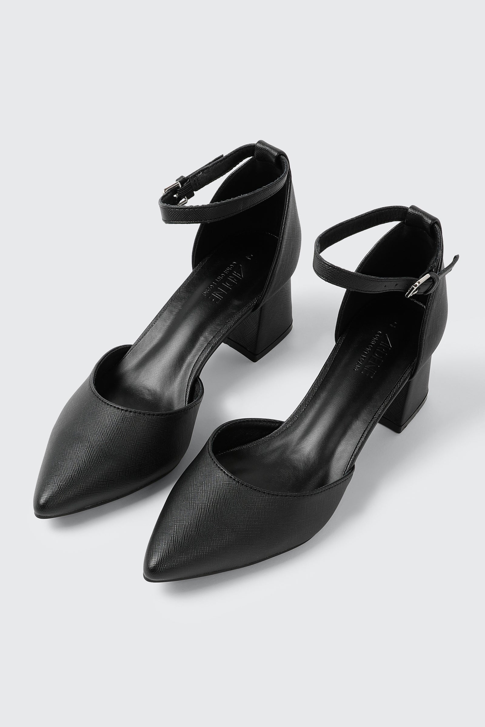 Pointed Toe Block Heels