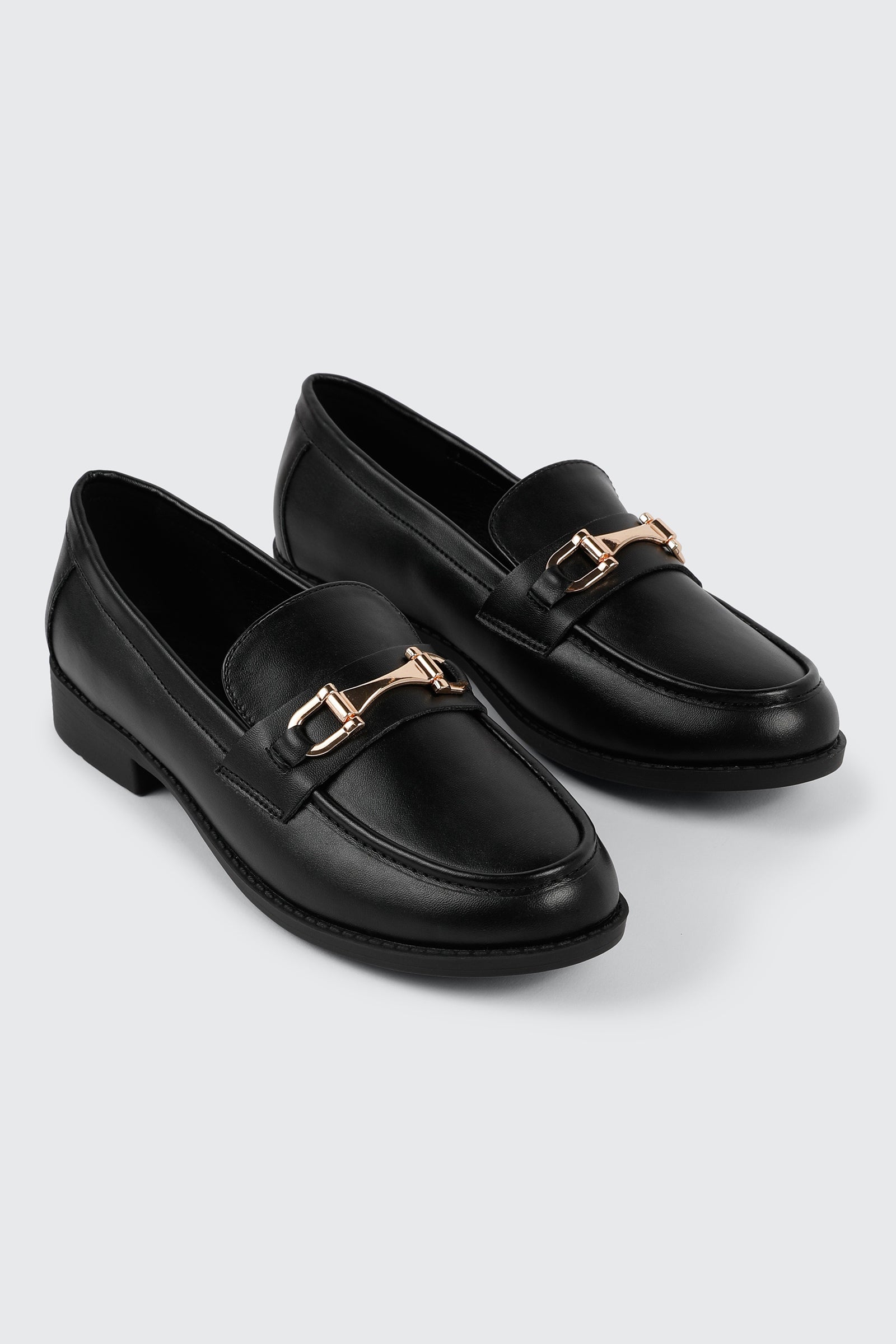 Round Toe Loafers