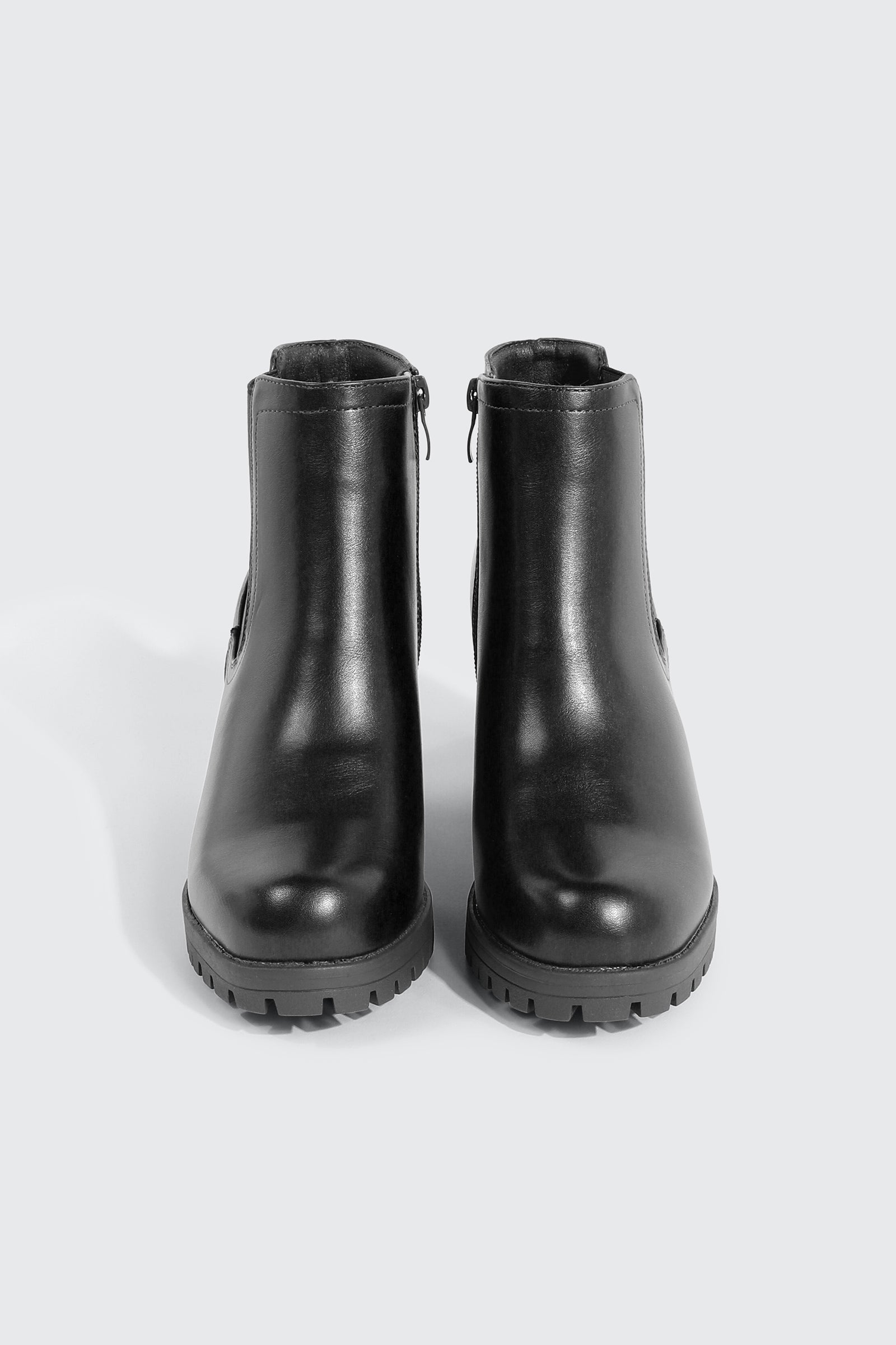 Square Toe Ankle Boots