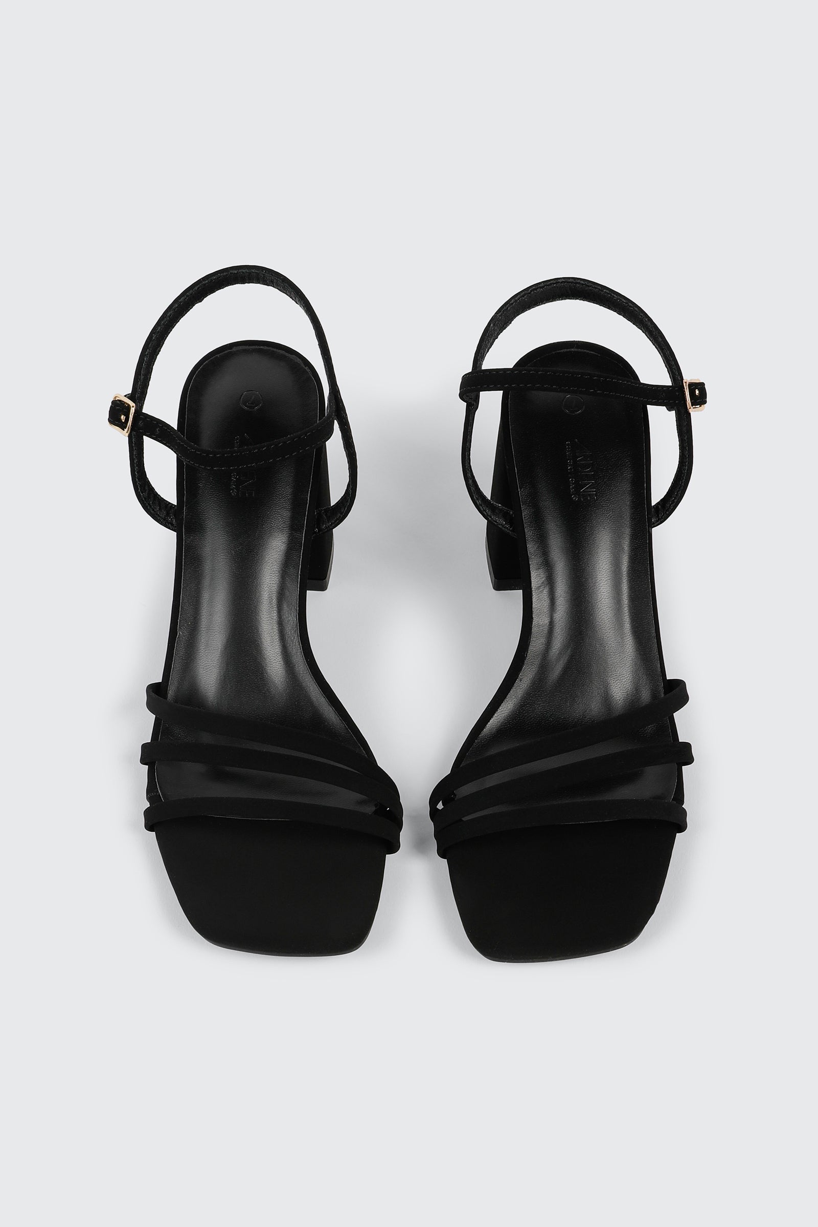 Square Toe Block Heel Sandals