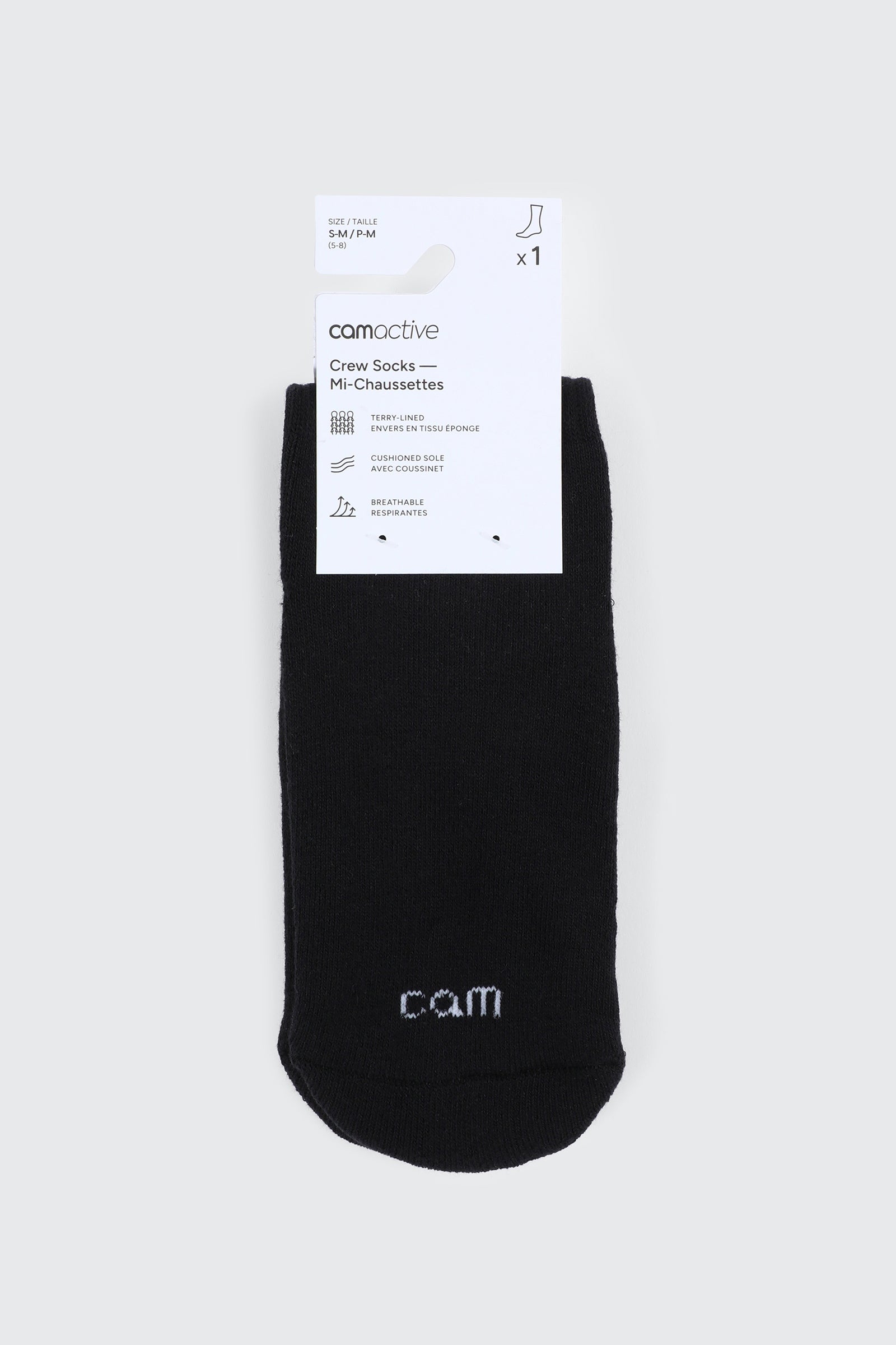 camactive™ Rib Crew Socks