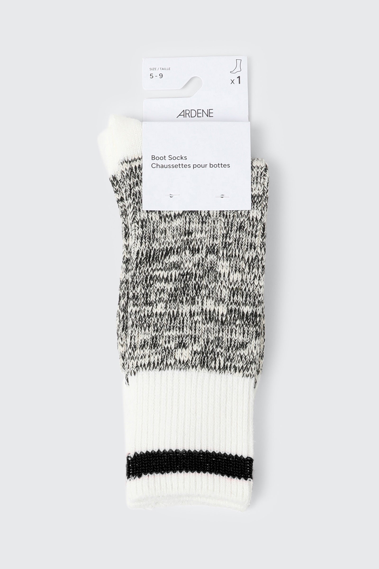 Marled Cabin Boot Socks