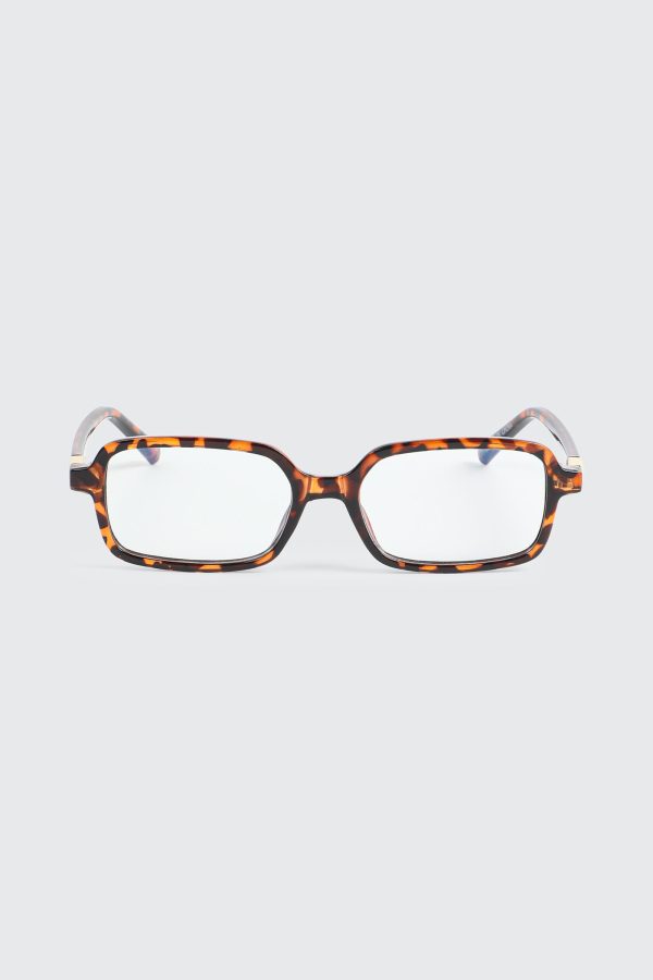 Slim Rectangular Sunglasses