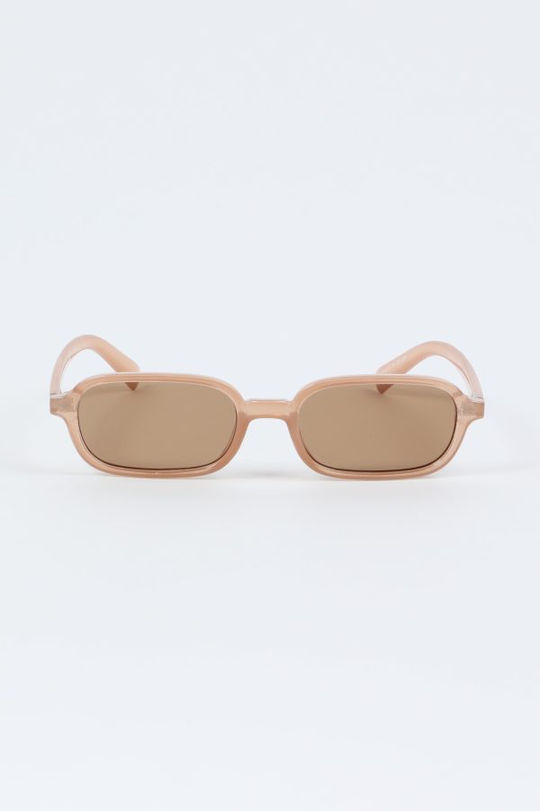 Slim Rectangular Sunglasses