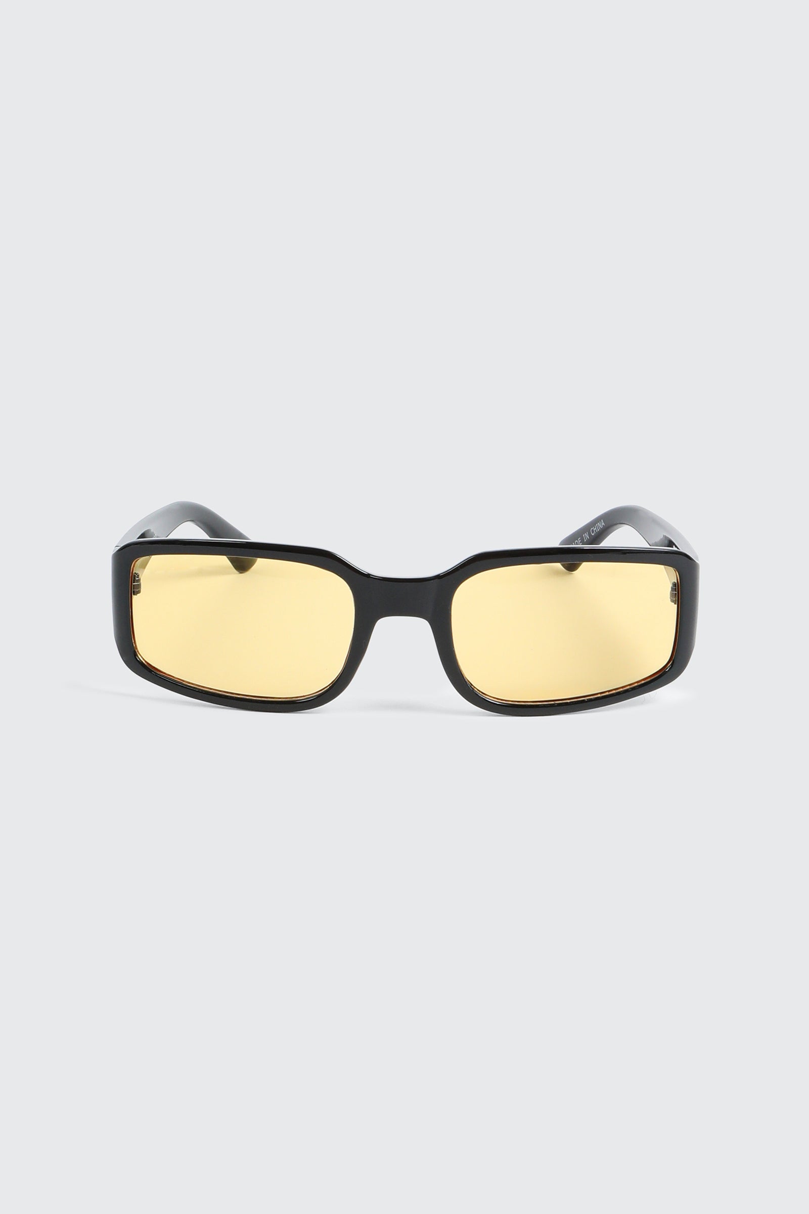 Yellow Lense Shield Sunglasses