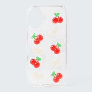 Clear Cherry Model 16 Phone Case