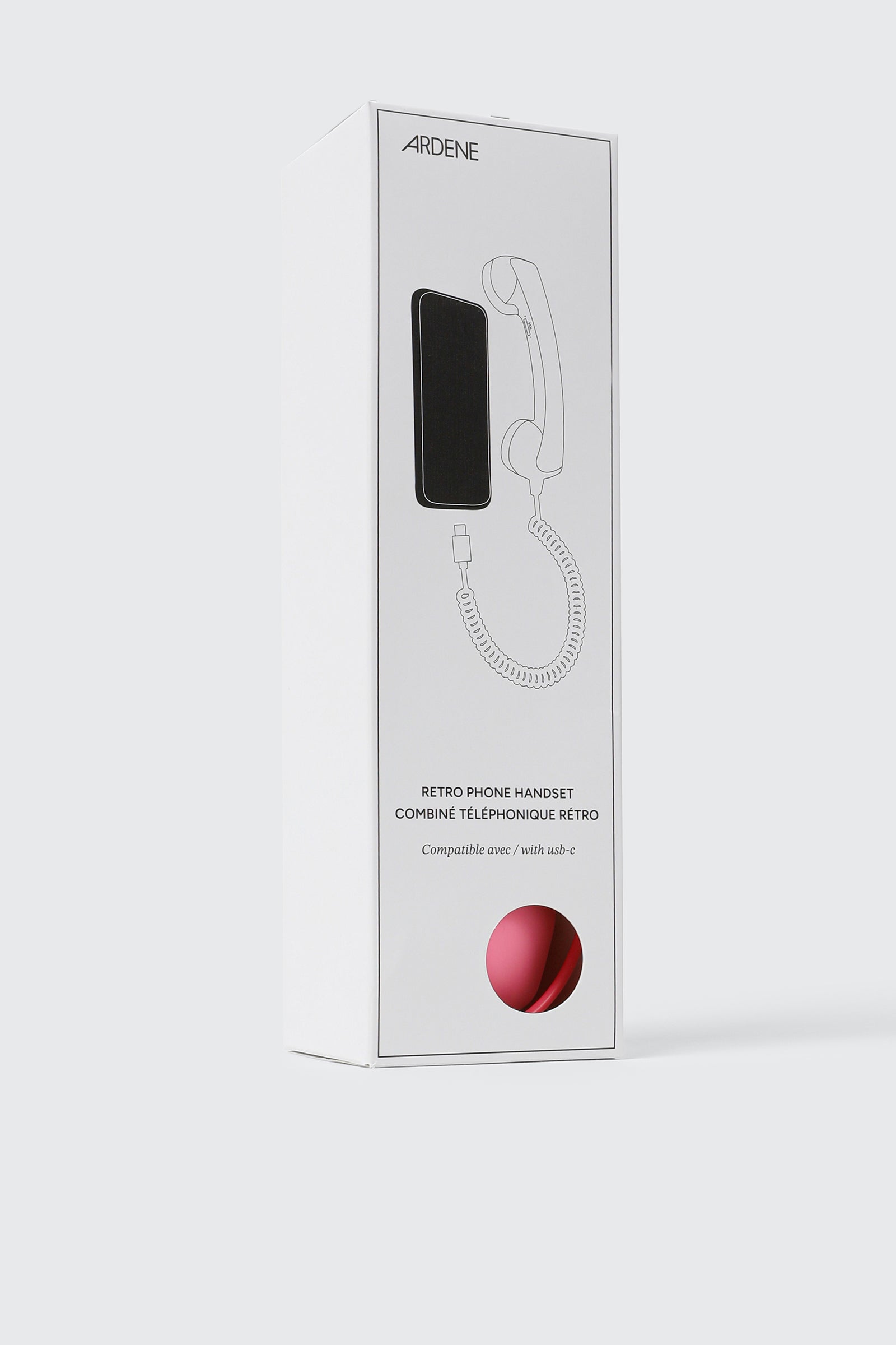 Retro Wired Phone Handset
