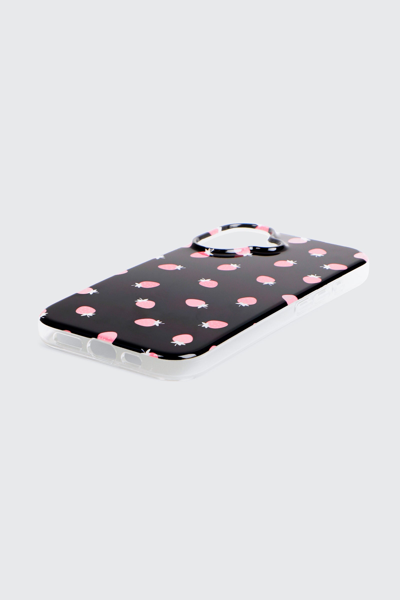 Strawberry Print iPhone 16 Case