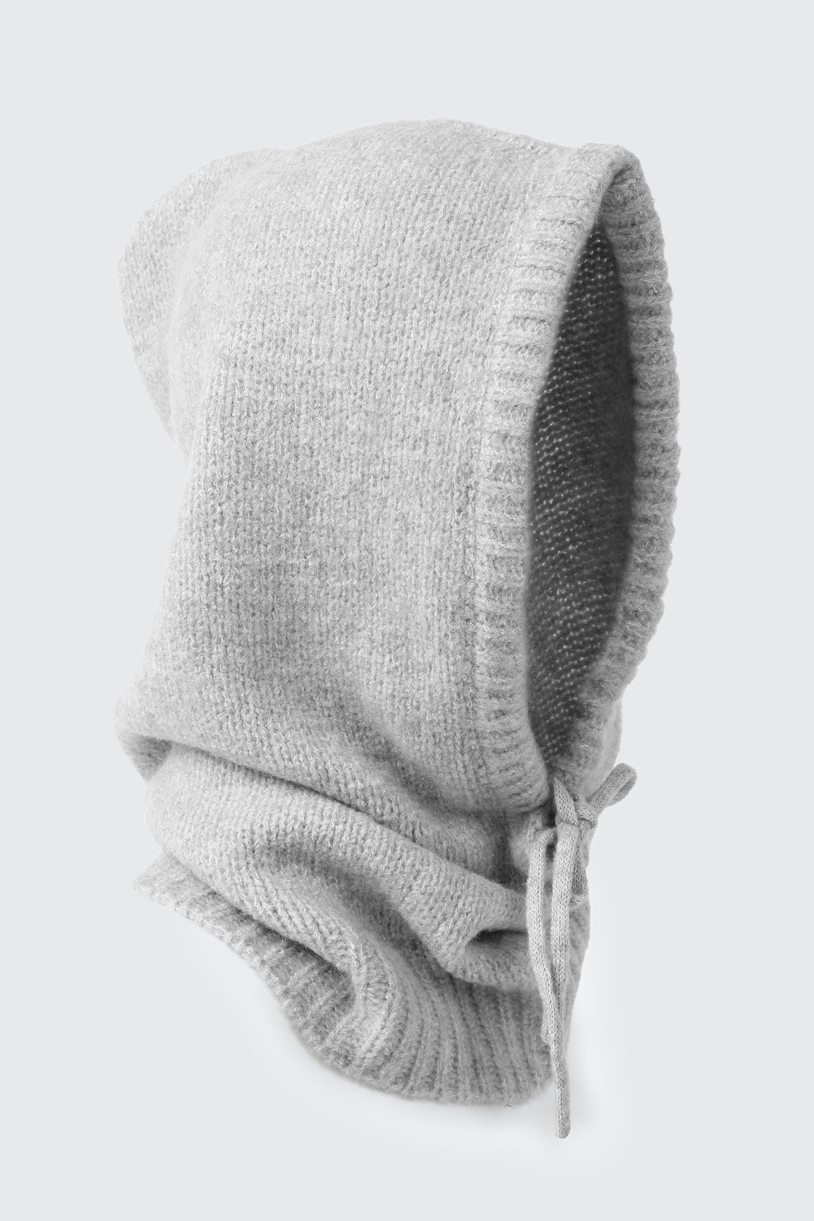Wool Blend Knit Balaclava